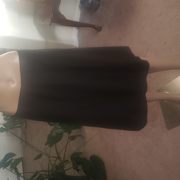 MAG by Magaschoni 10 fully lined wool skirt stitched vertical stripes - Picture 1 of 8